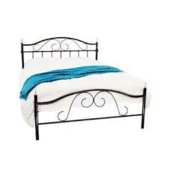 Modern Wrought Iron Double Bed